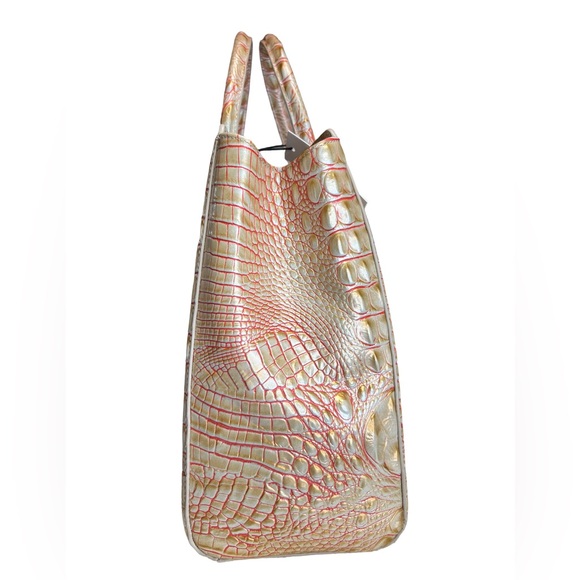 Brahmin NWT Nikita Sunkiss Melbourne Genuine Leather Purse Bag (P043) - Picture 8 of 12